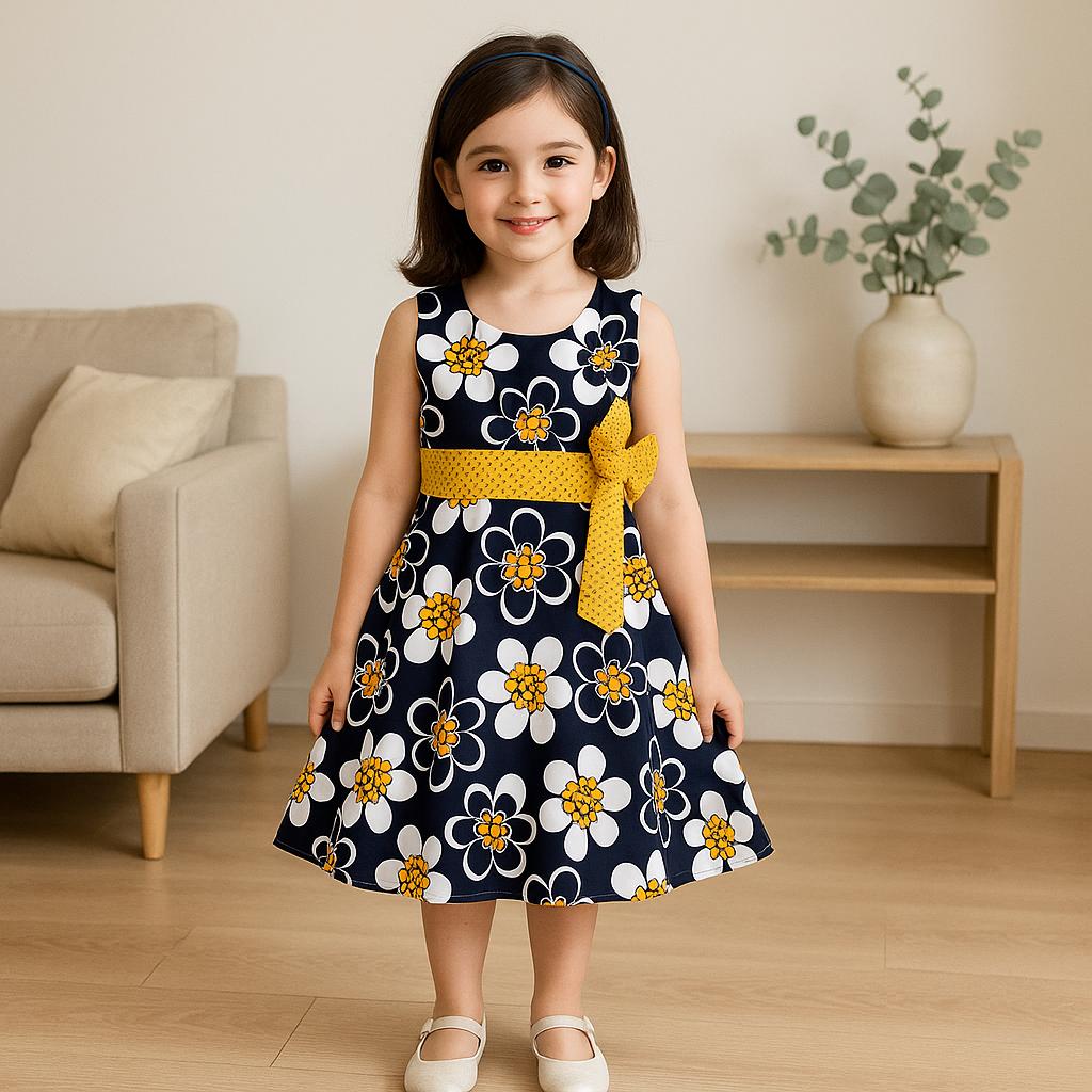 Wish Karo Baby Girls Cotton Frock Dress (ctn80nby)