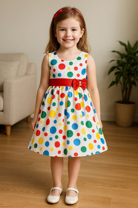 Wish Karo kids Birthday Frock Dress (stn761mlt)