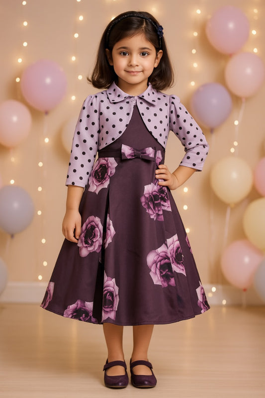 Girls Maxi A-line Dress