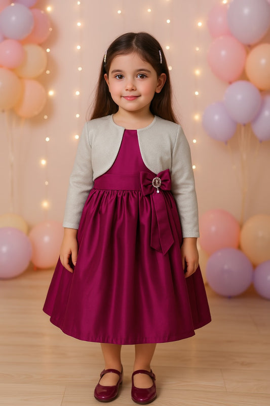 Wish Karo Kids Birthday Frock Dress (stn768mg)