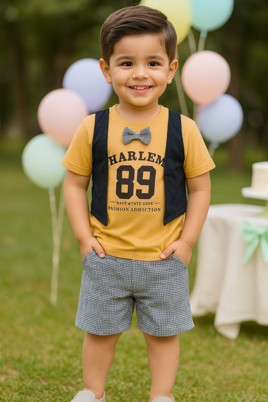 Wish Karo Boys Clothing Set For Kids-(bt88ylw)
