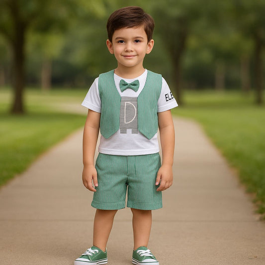 Wish Karo Unisex Clothing Sets for Boys & Baby Girls-(bt19grn)