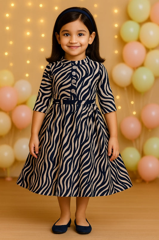 Girls Full Sleeve Frock Dress