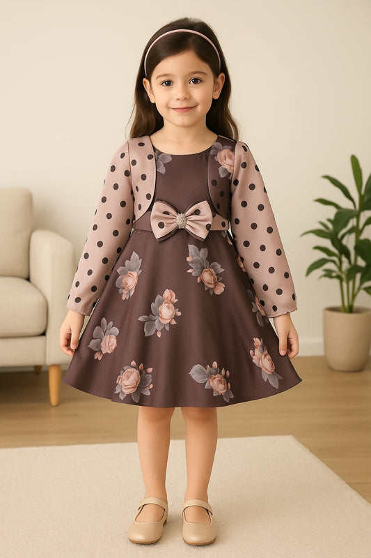 Wish Karo Baby Girls Frock Dress-(fe2811bwnw)