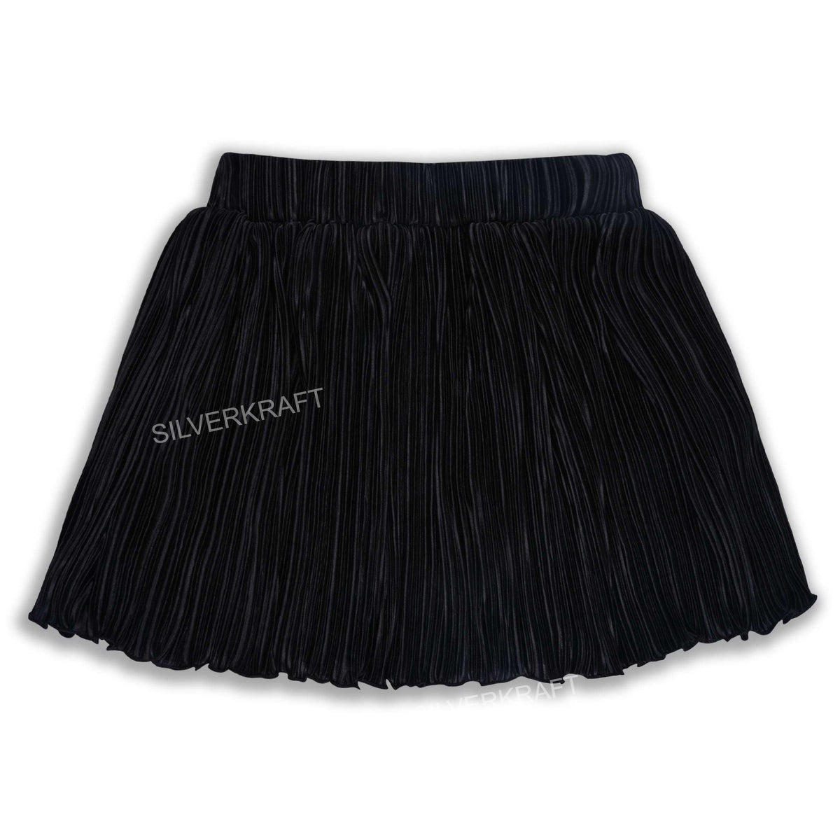 Girls Pleated Style Mini Skirt