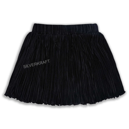 Girls Pleated Style Mini Skirt