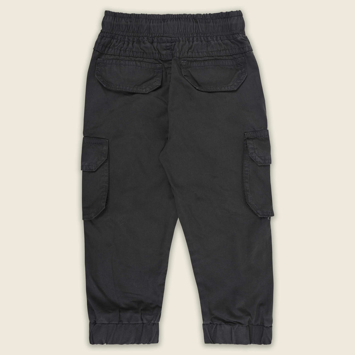 Boys Cotton Denim Cargo Joggers Soft & Stretchable Pants