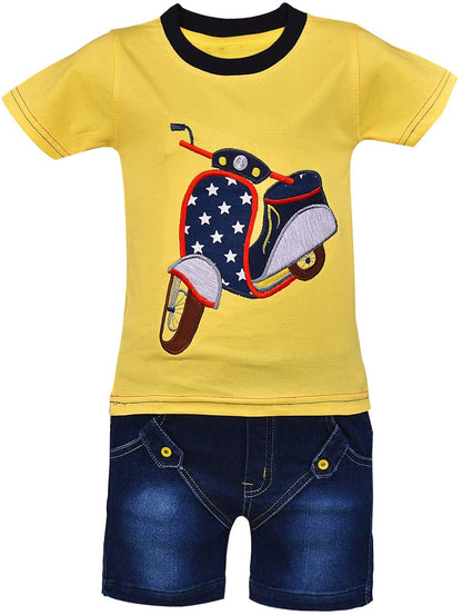 Wish Karo Unisex Clothing Sets for Boys & Baby Girls-(bt22y)