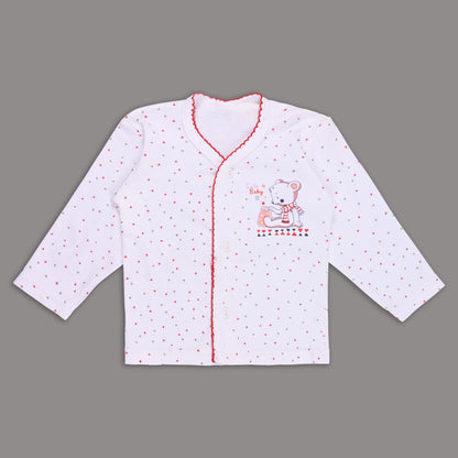 Baby Hosiery Nightwear Set (Shirt & Pyjama) with Cute Print – Pack of 2