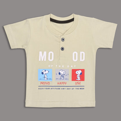 Kids Unisex Hosiery Cotton T-Shirt & Shorts Set