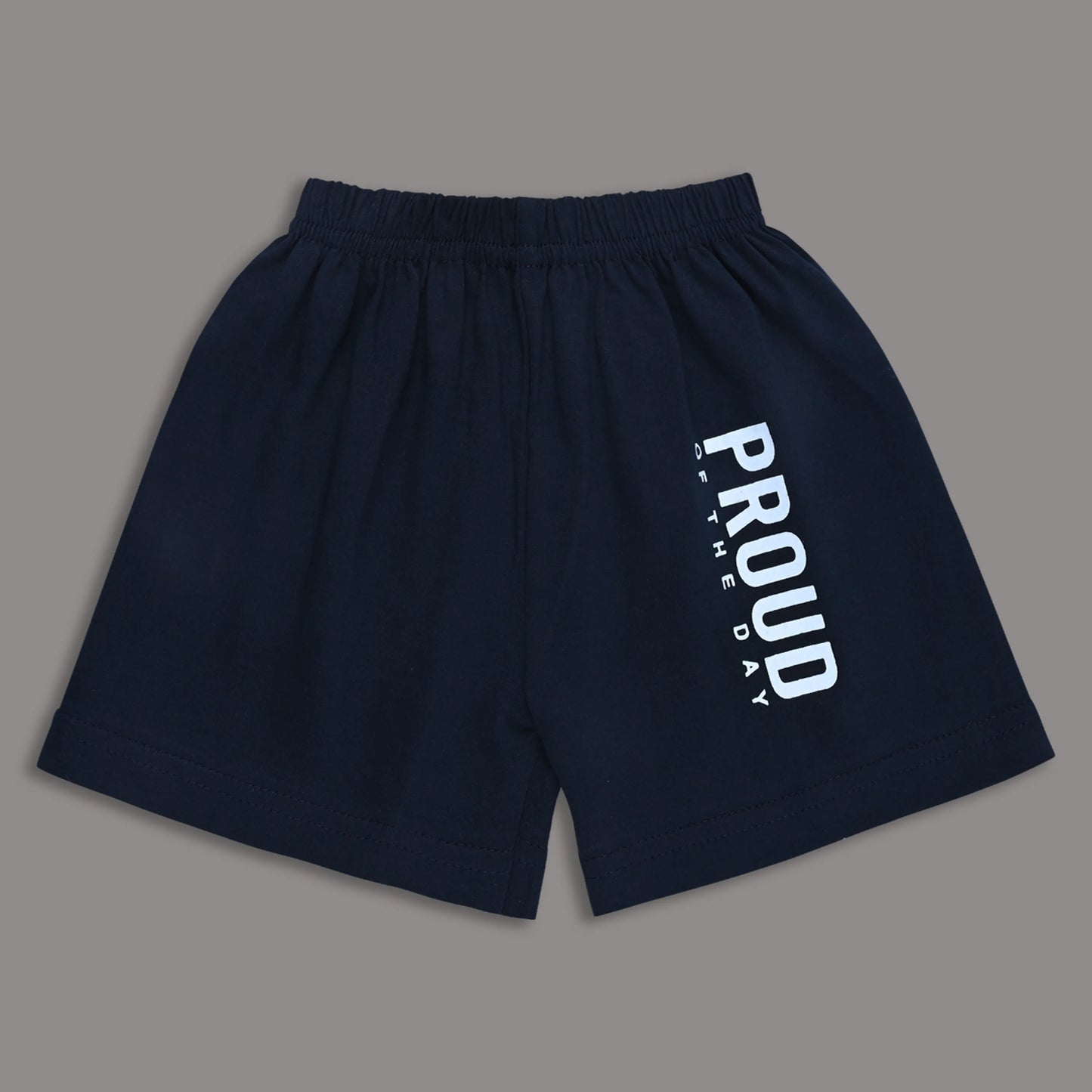 Kids Unisex Hosiery Cotton T-Shirt & Shorts Set