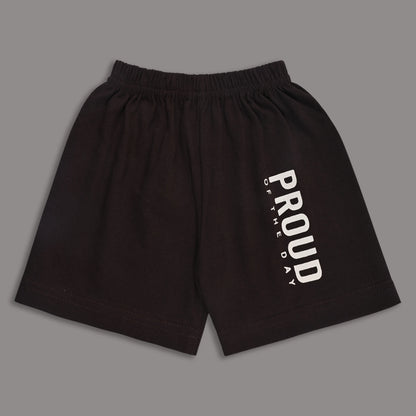 Kids Unisex Hosiery Cotton T-Shirt & Shorts Set