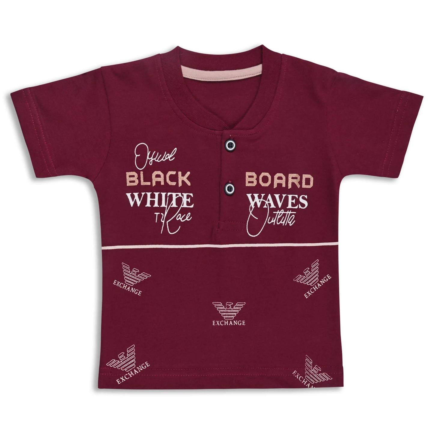 Kids Unisex Hosiery Cotton T-Shirt & Shorts Set