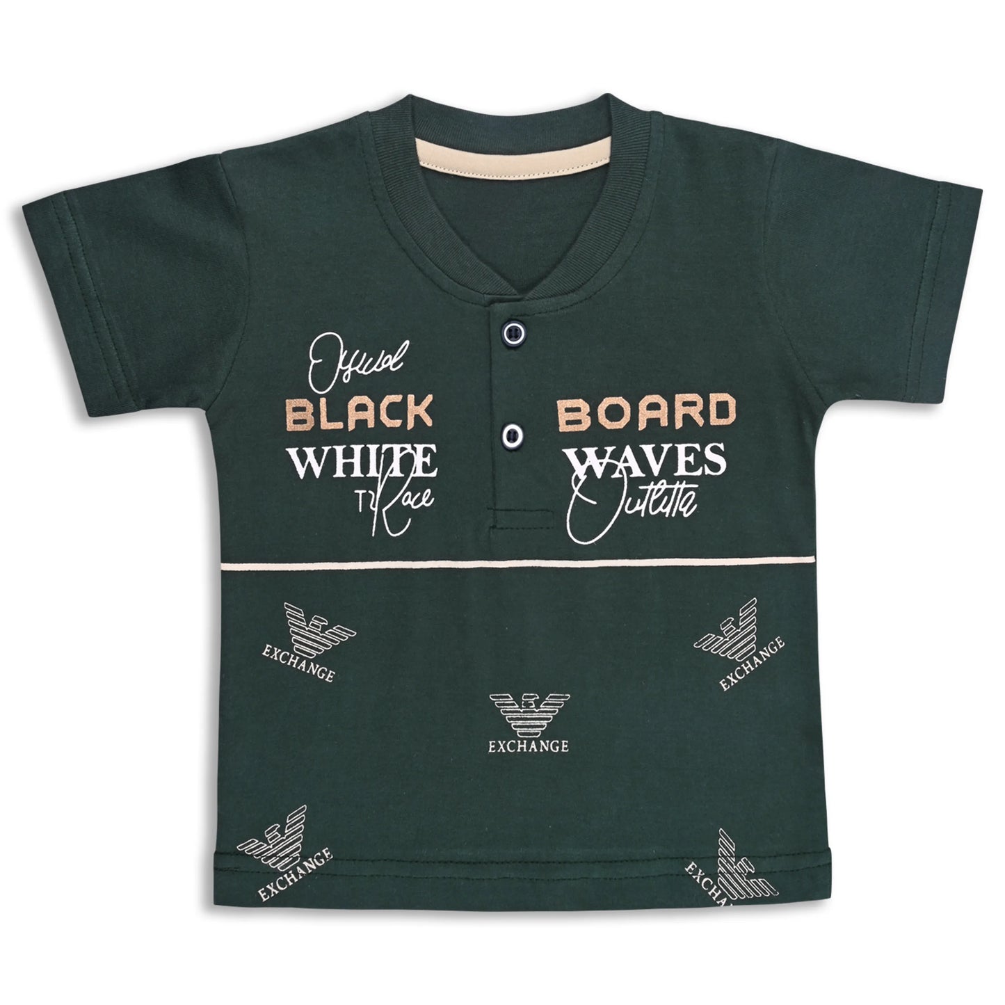 Kids Unisex Hosiery Cotton T-Shirt & Shorts Set