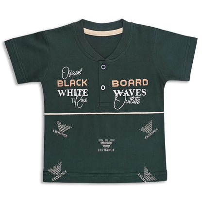 Kids Unisex Hosiery Cotton T-Shirt & Shorts Set