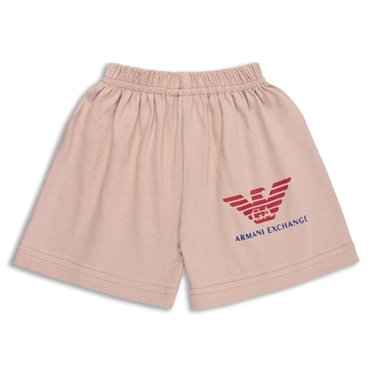 Kids Unisex Hosiery Cotton T-Shirt & Shorts Set