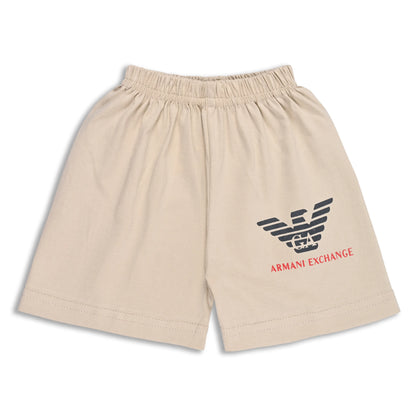 Kids Unisex Hosiery Cotton T-Shirt & Shorts Set