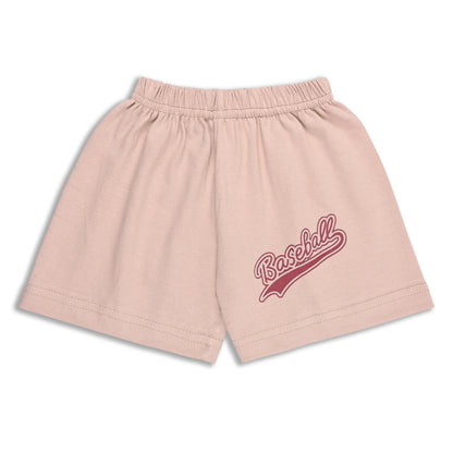 Kids Unisex Hosiery Cotton T-Shirt & Shorts Set