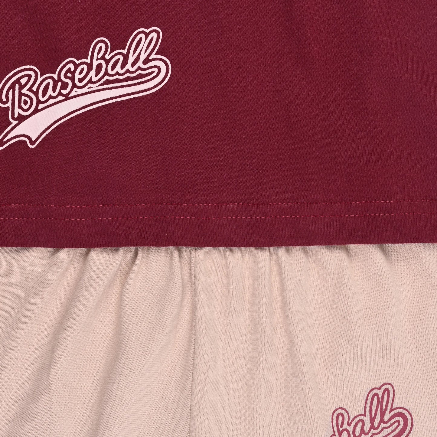 Kids Unisex Hosiery Cotton T-Shirt & Shorts Set