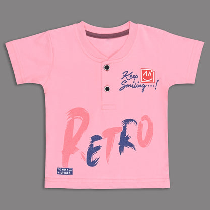 Kids Unisex Hosiery Cotton T-Shirt & Shorts Set