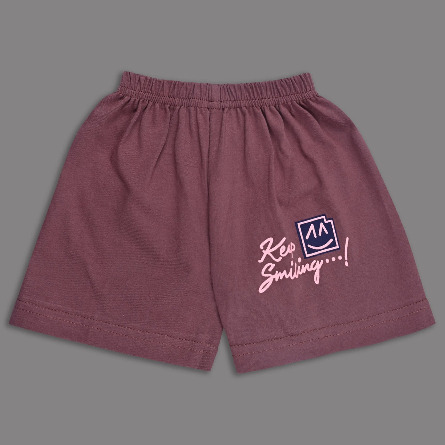 Kids Unisex Hosiery Cotton T-Shirt & Shorts Set