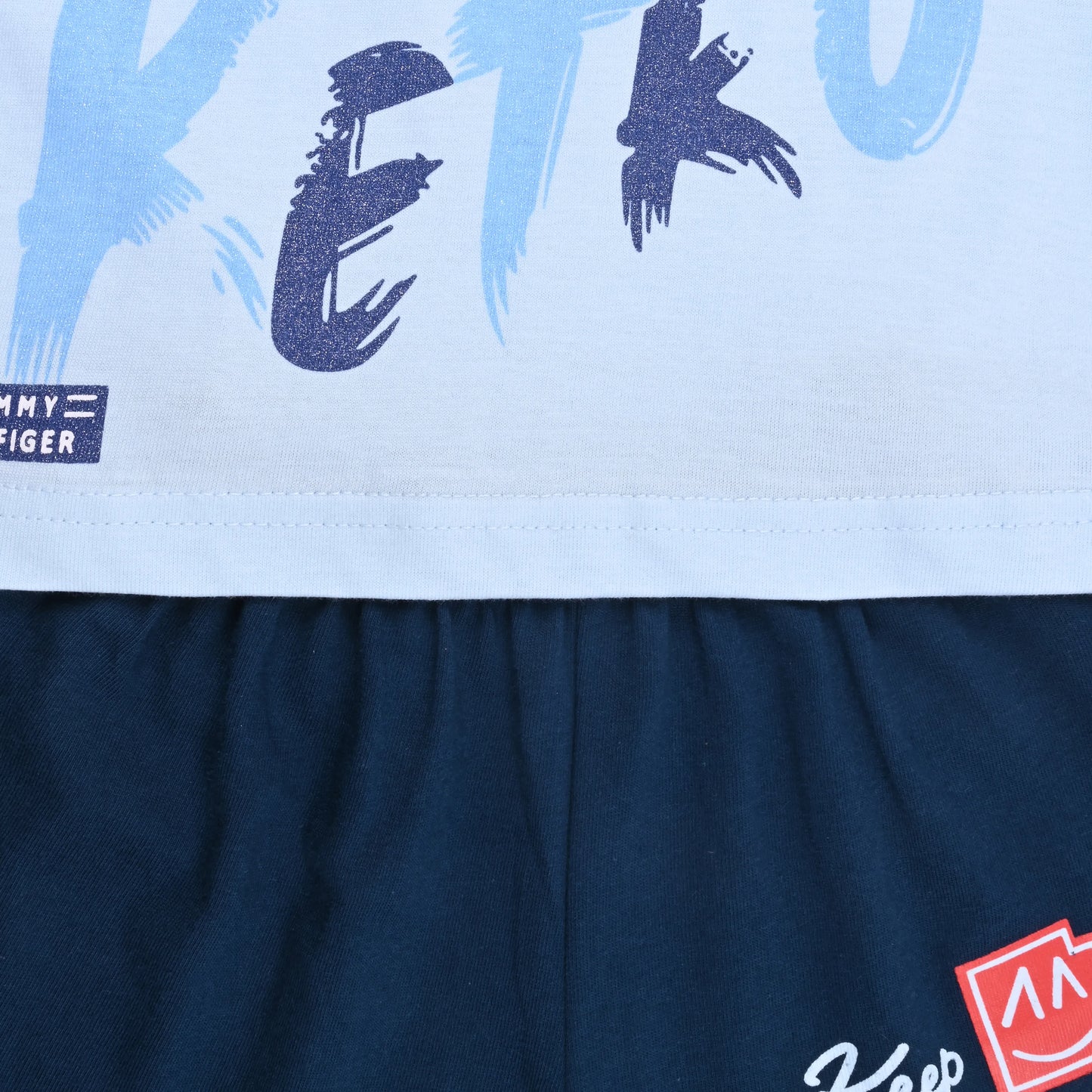 Kids Unisex Hosiery Cotton T-Shirt & Shorts Set