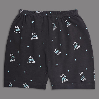 Kids Unisex Hosiery Cotton T-Shirt & Shorts Set