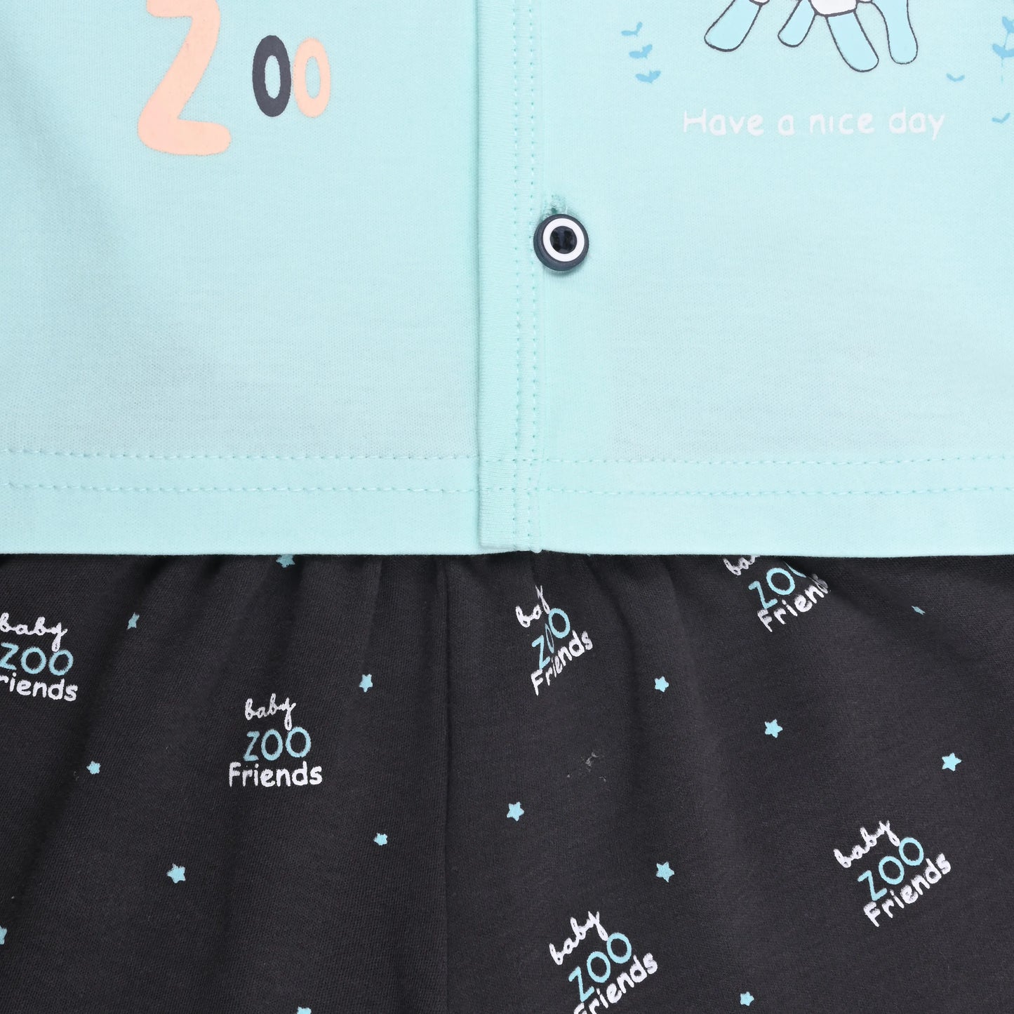 Kids Unisex Hosiery Cotton T-Shirt & Shorts Set