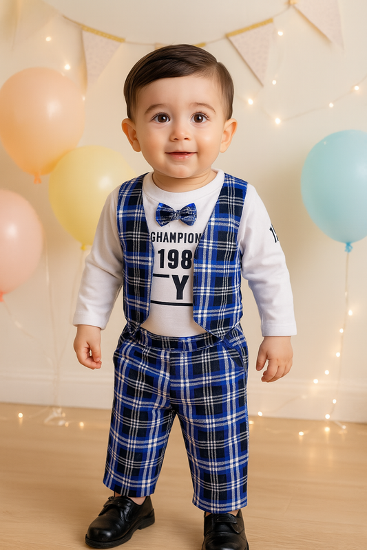Wish Karo Baby Boys T-Shirt And Pant For Boys-(bt503blu)