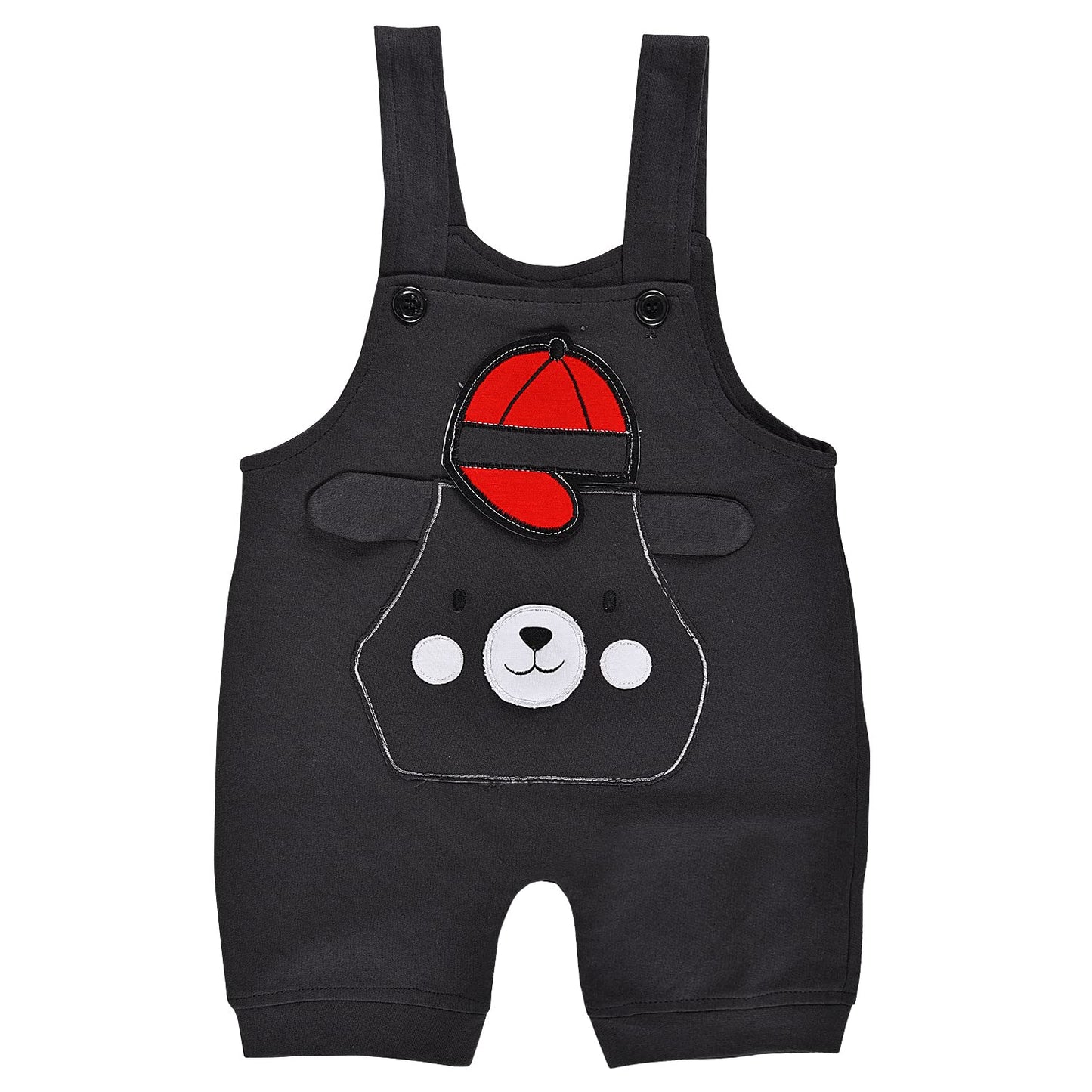 Boys Conversational Printed Dungaree Set