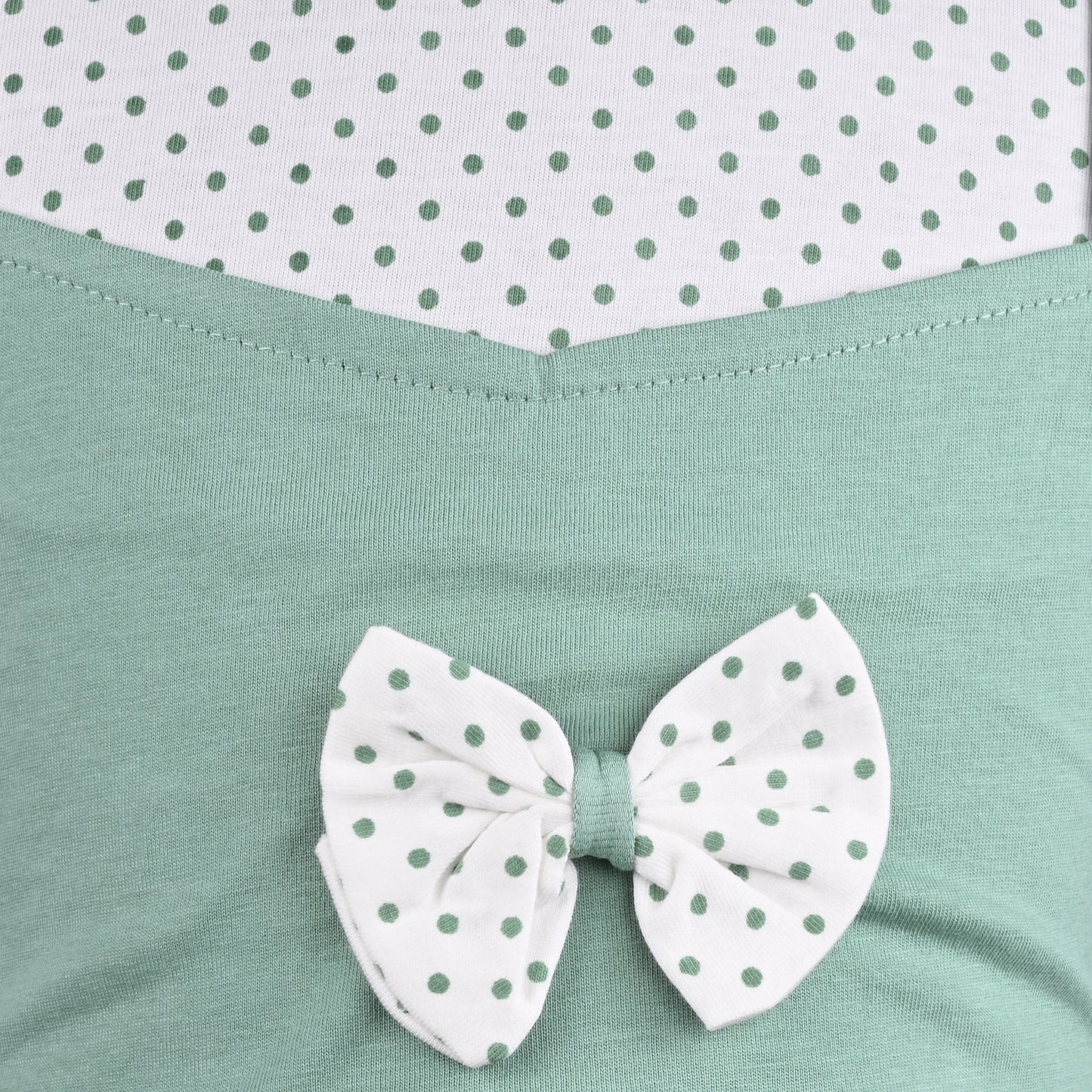 Girls Embroidered Cartoon Bow Cotton Casual Dress