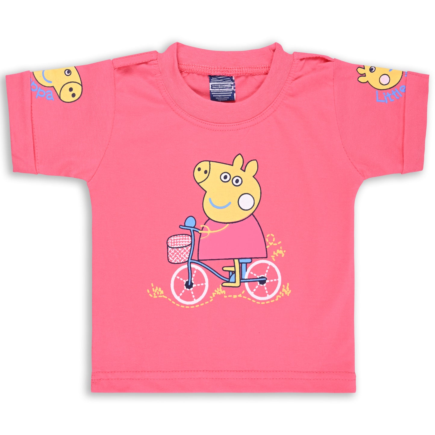 Boys Applique T-Shirt And Dungaree Set