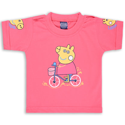 Boys Applique T-Shirt And Dungaree Set