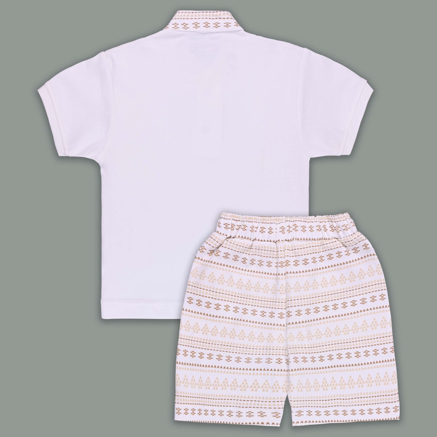 Boys Cotton T-shirt and Shorts Partywear Set