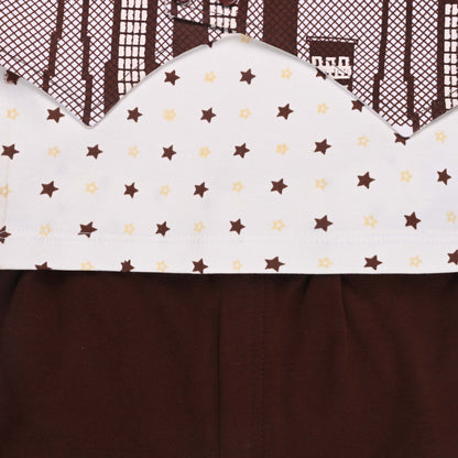 Boys Cotton T-shirt and Shorts Partywear Set bt828