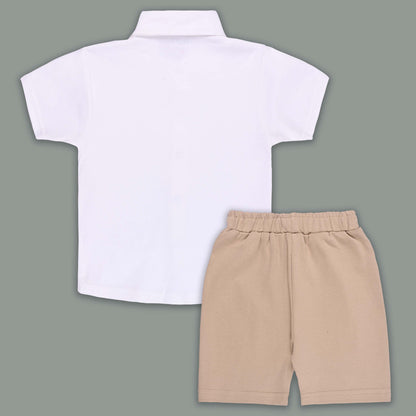 Boys Cotton T-shirt and Shorts Partywear Set bt829