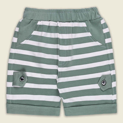 Boys Cotton T-shirt and Shorts Partywear Set