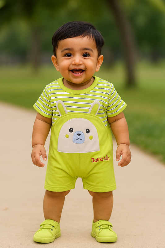 Wish Karo Boys Rompers For Kids-(bt84grn)