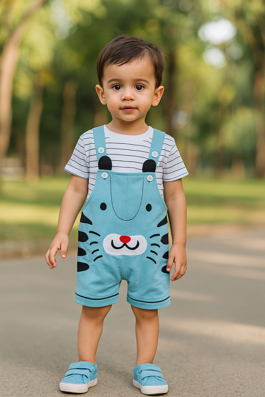 Wish Karo Kids Dungaree For Baby Boys-(bt95)