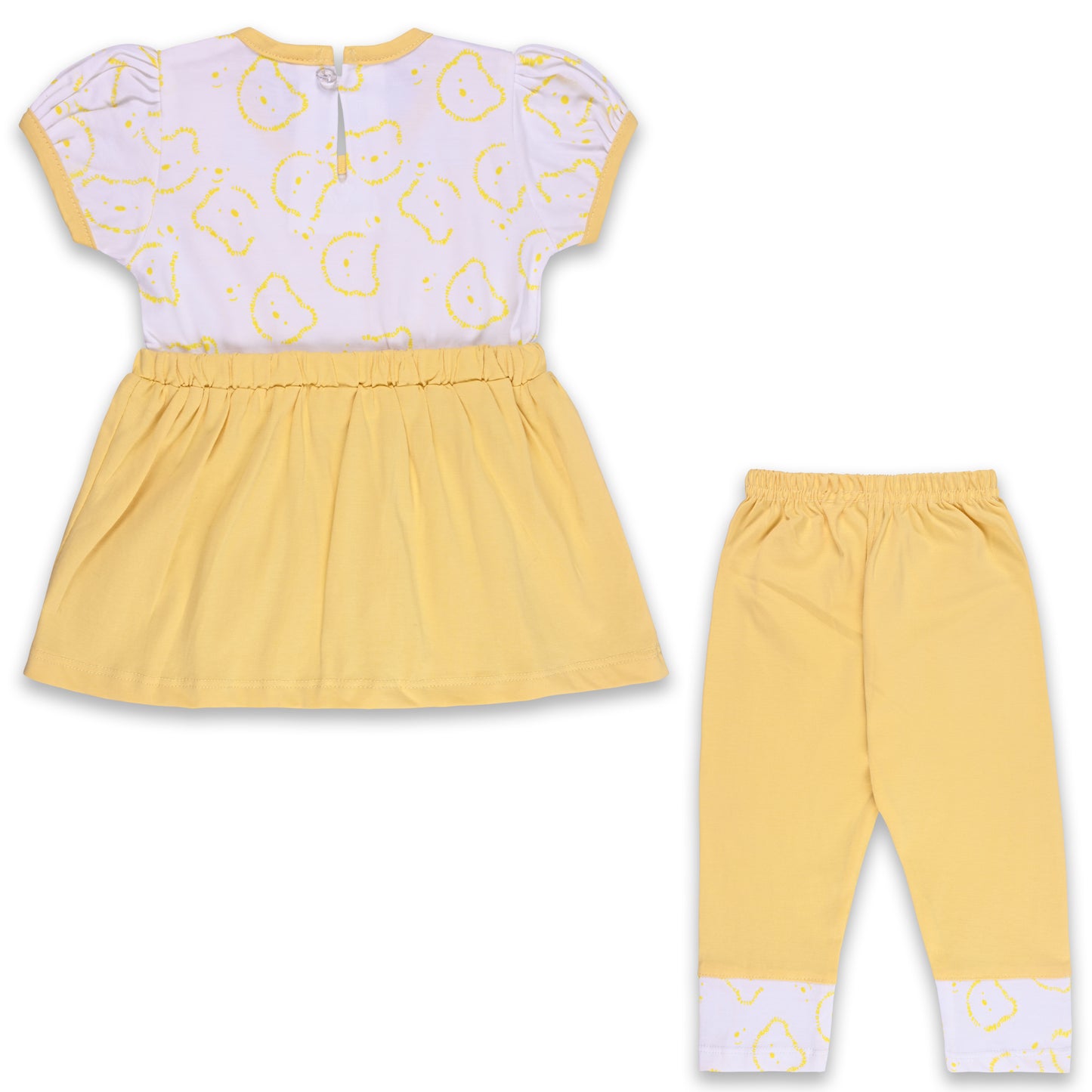 Girls Printed Top and Pant Clothing Set