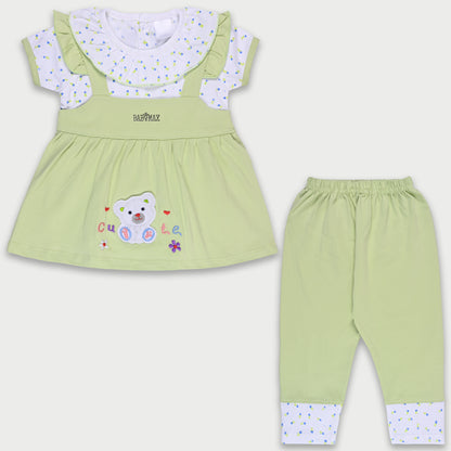 Girls Printed Top and Pant Clothing Set