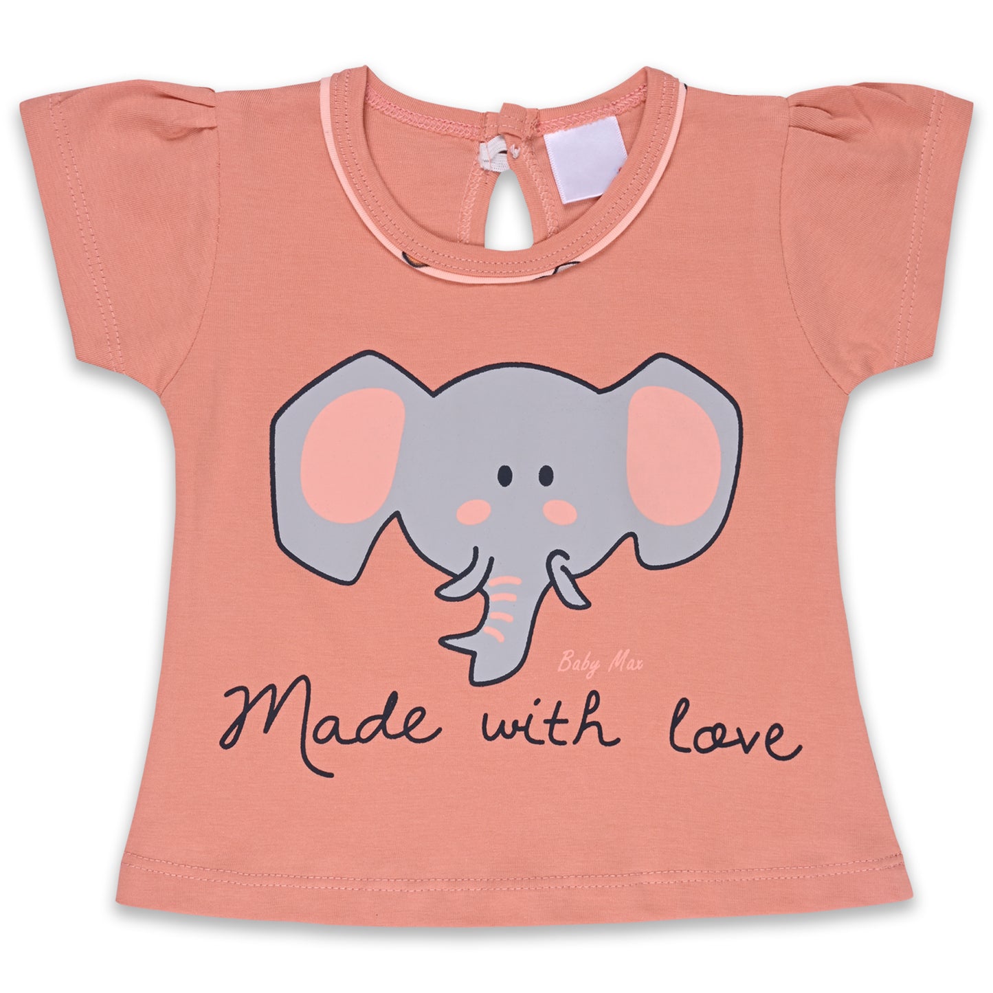 Girls Graphic Print Top and Skirt Clothing Set