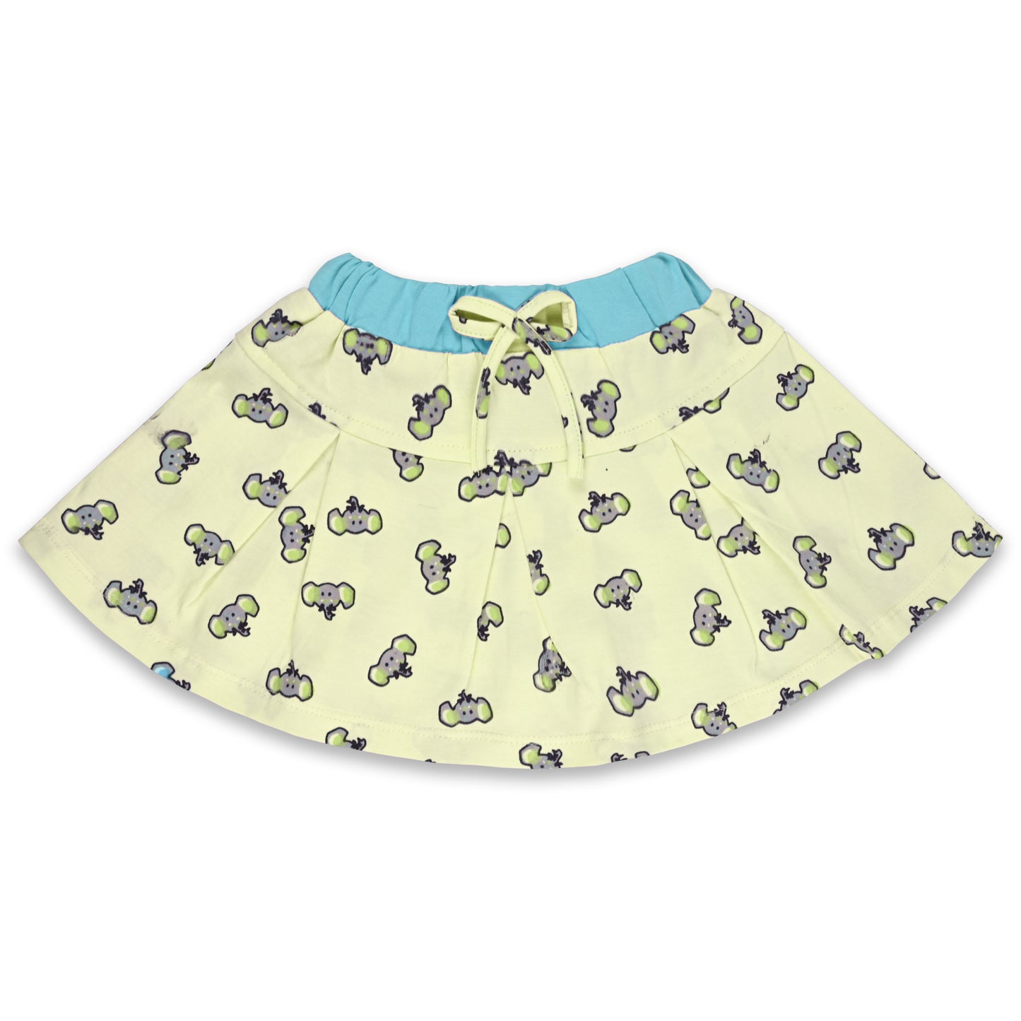 Girls Graphic Print Top and Skirt Clothing Set
