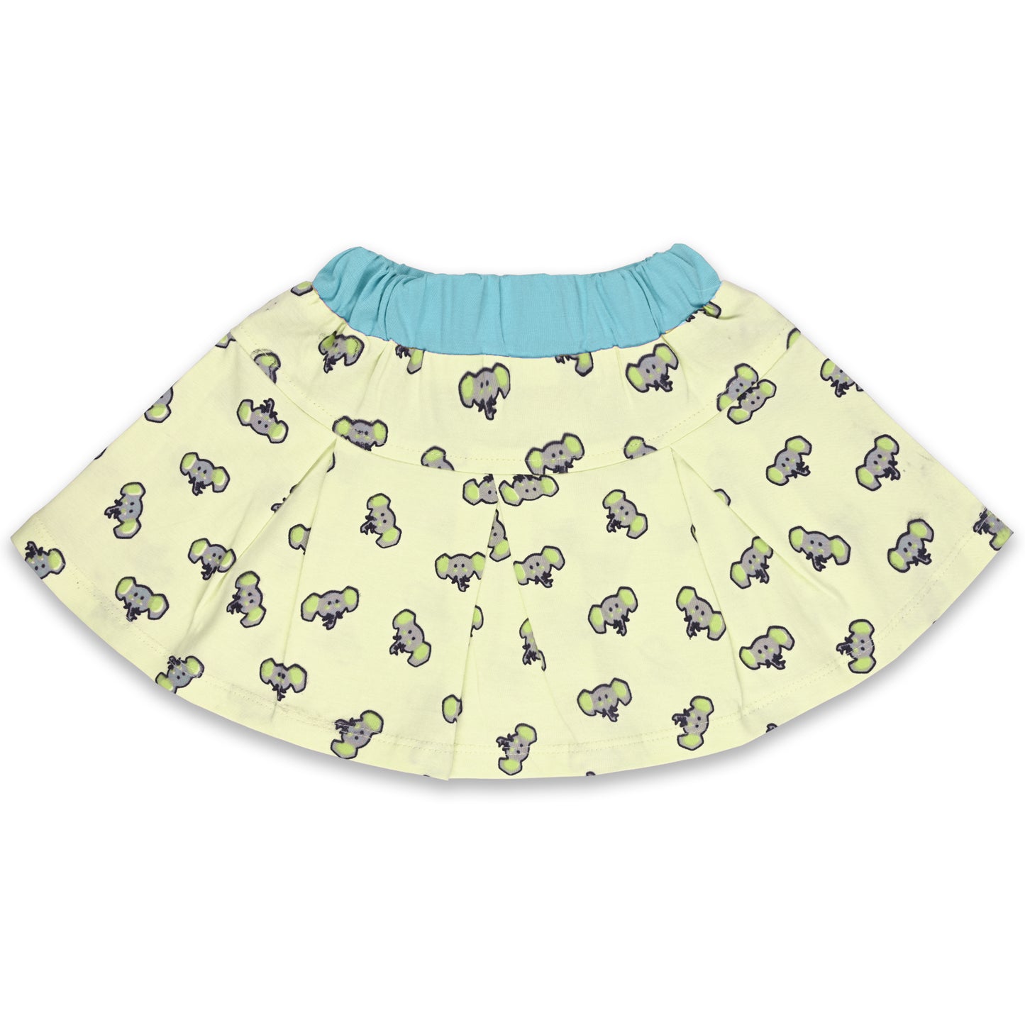 Girls Graphic Print Top and Skirt Clothing Set