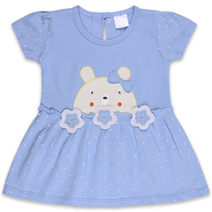Girls Polka Print Top and Pant Clothing Set