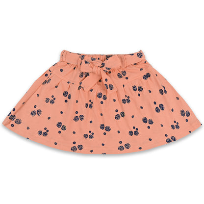 Baby Girls Graphic Print Top and Skirt Clothing Set