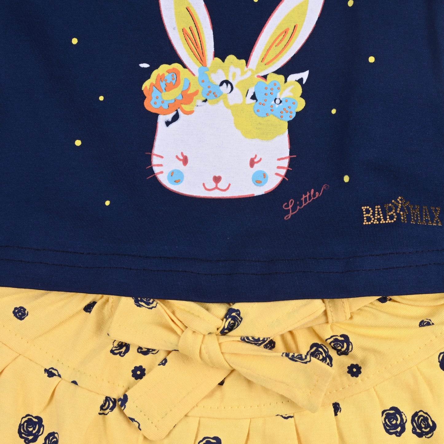 Baby Girls Graphic Print Top and Skirt Clothing Set