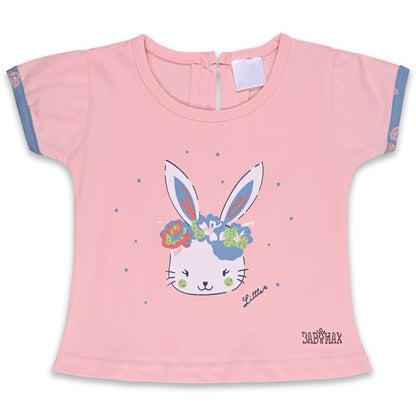 Baby Girls Graphic Print Top and Skirt Clothing Set