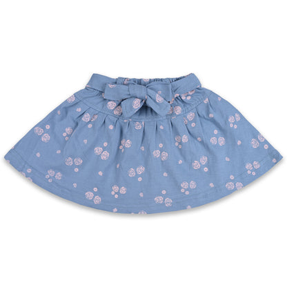 Baby Girls Graphic Print Top and Skirt Clothing Set