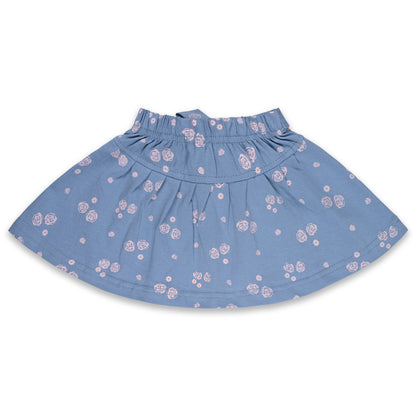 Baby Girls Graphic Print Top and Skirt Clothing Set